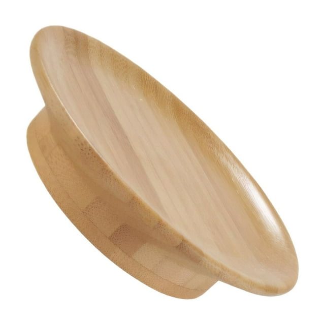 Kearding Tapa de copa de vino de bambú de madera para reuniones elegantes y funcionales Nuevas herramientas de doble propósito para reuniones Cocina y Comedor