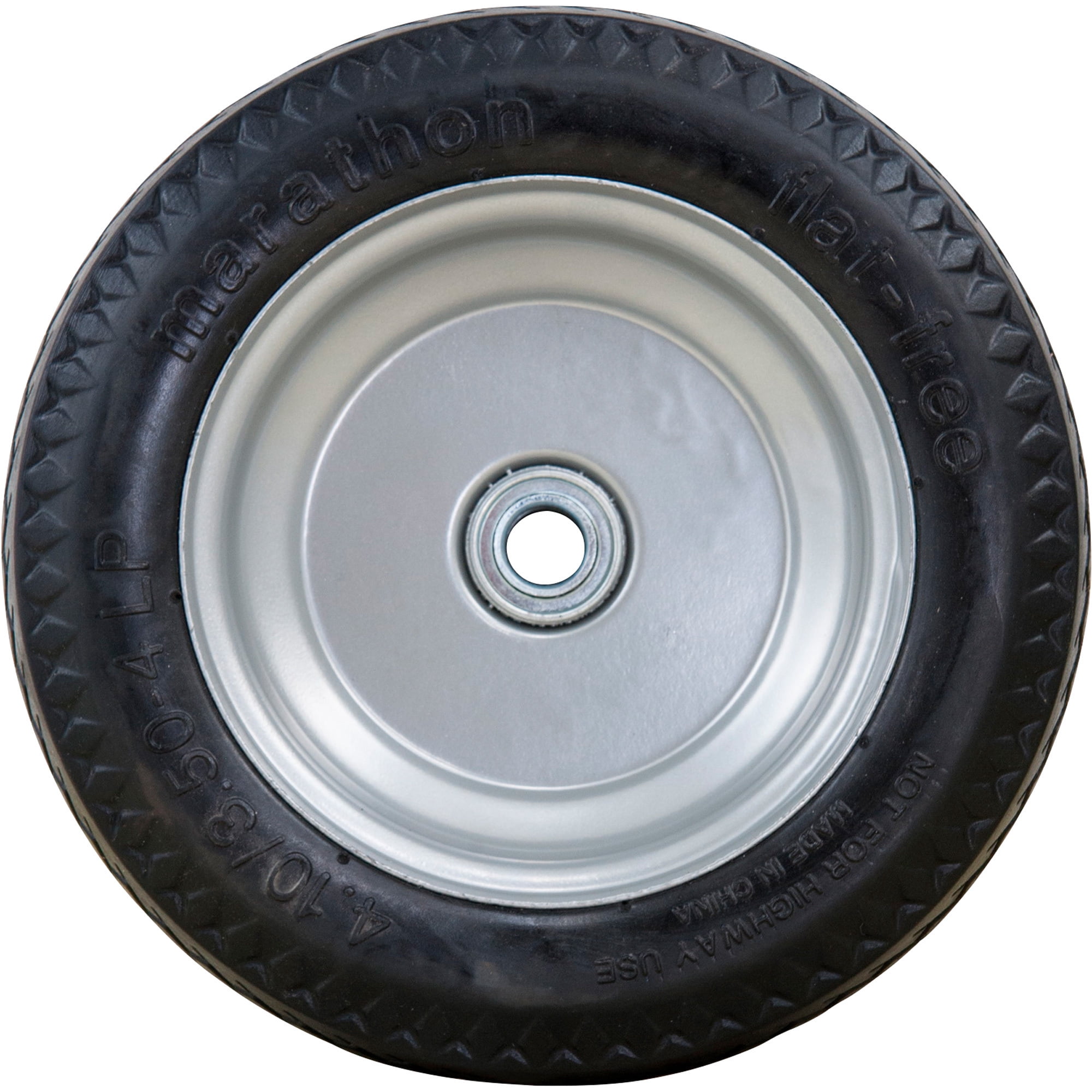 Marathon 00011 Hand Truck Tire Sawtooth Tread Flat Free