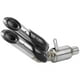 thumbnail image 2 of Tubo de escape de doble salida para motocicleta, tubo de escape de motocicleta Tubo medio de escape de motocicleta Tubo de escape de doble salida para motocicleta Uso conveniente, 2 of 9