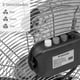 thumbnail image 4 of Ventilador de Piso y Pared Houzer Gris 23' 3 Aspas Metal Potente, 4 of 5