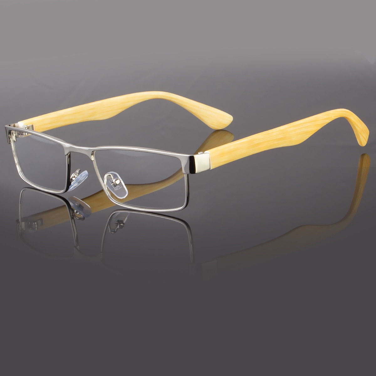 New Clear Lens Square Frame Eye Glasses Designer Womens Mens Fashion ...