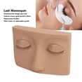 thumbnail image 3 of Lash Mannequin Head Training Mannequin Flat Head Practice Make Up Eye Lashes Eyelash Extensions,Practice Training Head Manikin Cosmetology Mannequin Face Head, 3 of 8