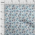 thumbnail image 2 of oneOone Cotton Cambric White Fabric Floral Quilting Supplies Print Sewing Fabric By The Yard 56 Inch Wide, 2 of 5