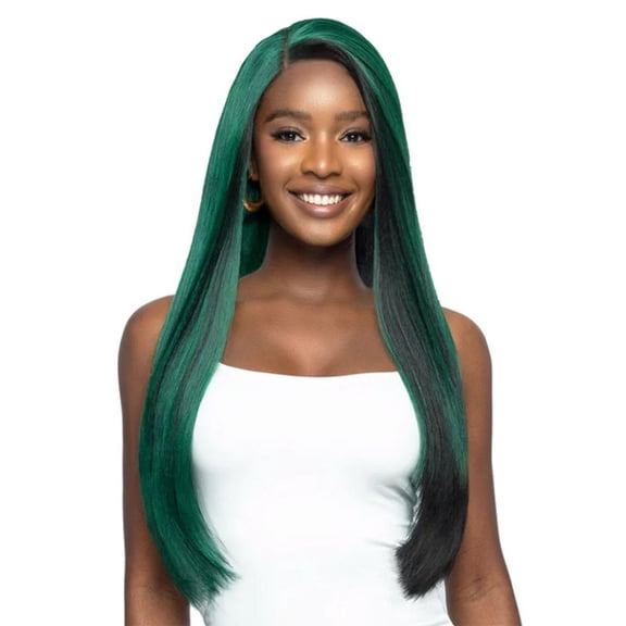 Bobbi Boss 13X4 Lovelace Glueless Lace Wig MLF665 Lace Wigs / Color: DLBUG/RE