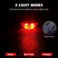 thumbnail image 2 of Bike Taillight Rechargeable LED Cycling Rear Lights Bicycle Light Back, 2 of 7
