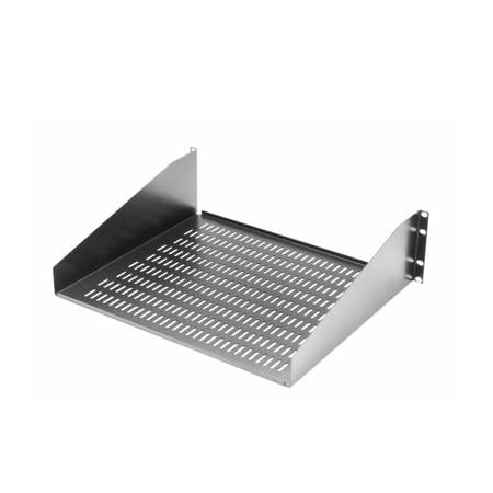 Open rack ventilated shelf for 19" racks