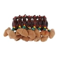 thumbnail image 2 of Decoración Tribal Africana de Nueces Percusión de Mano Hugo Handbell de tambor, 2 of 7