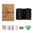 thumbnail image 2 of Visland 1 Set Accordion Scrapbook Album Foldable Stretchable Photo Album with DIY Materials Memory Book Crafting Kit for Scrapbooking Journaling Gifting, 2 of 7