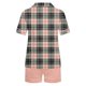 thumbnail image 4 of Conjunto de Verano para las Mujeres, Estampado Cuello de Manga Corta Y Pantalones Cortos, Moda Casual de Dos Piezas, 4 of 8