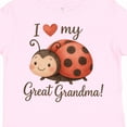 thumbnail image 4 of Inktastic I Love My Great Grandma Ladybug Boys or Girls Toddler T-Shirt, 4 of 5