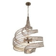 thumbnail image 5 of Varaluz Flow 6-Lt Twist Pendant - Hammered Ore, 5 of 6