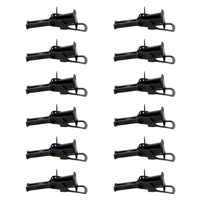 Acoplador de trenes modelo 12x, accesorios de ferrocarril modelo ligeros de reemplazo resistente, gancho de trenes para trenes modelo HO escala para