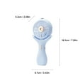 thumbnail image 3 of CASAFUN Portable Water Mist USB Fan with 3 Speed,Folding Handheld Quiet Neck Mini Fan with the Water Refill,Moisturize and Cool Down,Hung around the Neck for Home Outdoor Travel Sports Gym, 3 of 7