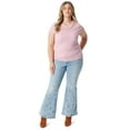 thumbnail image 5 of Jessica Simpson Women's and Women's Plus Daisy Fitted Flare Jeans, Sizes 2-26W, 5 of 5