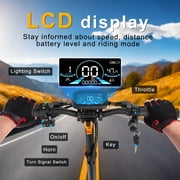Electric Scooter,1600W Peak Motor,40 MPH Top Speed & 50 Miles Range,Dual Shocks,10 Off Road FoldableTire E-Scooter,for Adult Teens