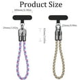 thumbnail image 3 of C to C 240W Charging Cable with Wearable Bracelet Design, 2 in1 Data Transfer & Phone Charger, Portable Fashion Fast Charger Cable for Laptop, Tablet, Smart Phone, 3 of 7