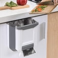 thumbnail image 3 of Cubo de basura colgante para cocina con almacenamiento de bolsas de basura, cubo de basura grande plegable y simple para humanos, cubo de basura plegable para dormitorio, baño, oficina,, 3 of 7