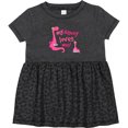 thumbnail image 3 of Inktastic My Nanny Loves Me Girls Baby Dress, 3 of 5