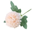 thumbnail image 2 of 5pcs Artificial Chrysanthemum Ball Flowers Bouquets for Bride Single Stem Plastic Hydrangea Silk Flowers for Wedding Bouquets Centerpieces Arrangements Party Home Garden Decor, 2 of 8