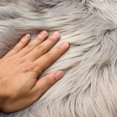 thumbnail image 5 of Faux Fur Fluffy Wool Sheepskin Rug Mat Hairy Rectangle Carpet Shaggy Area Rug Bedroom Living Dining Room Carpet Warm Mat Sofas Chair Floor Cushions 6 colors 71x28/71x47 inch, 5 of 6