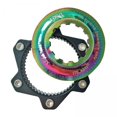 thumbnail image 1 of 4x Adaptador de Bloqueo Central de Freno de Disco de Bicicleta a Junta de Conversión Del Rotor de Freno de Instación de 6 Pernos, Cubo de Bloqueo Sunnimix Adaptador de candado central para bicicletas, 1 of 8