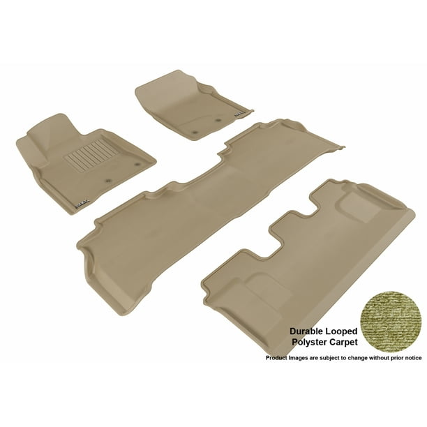 3D MAXpider AllWeather Floor Liners for Lexus LX 570 20122021