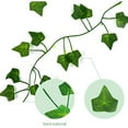 thumbnail image 2 of Artificial Plants Green Chain Wall Hanging Leaves Suitable for Home Rooms Gardens Wedding Garlands External Decoration, 2 of 6