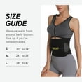 thumbnail image 2 of MANIFIQUE Sweat Waist Trimmer - Premium Sweat Enhancing Fitness Waist Belts for Women & Men, 2 of 4