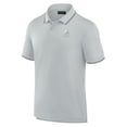 thumbnail image 2 of Men's Fanatics Gray Cleveland Browns Front Office Pique Polo, 2 of 3