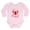 Petal Pink, variant on CafePress - MAGICAL SOUL Body Suit - Long Sleeve Cotton Baby Bodysuit