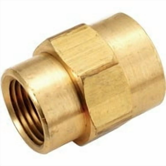 Anderson Metals 756119-0604 .38 x .25 in. Brass Bell Reducing Coupling
