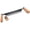 Straight Style, variant on 5/810 Inches Draw Knife Debarking Tool for Woodworking, Straight Draw Shave Knife Wood Carving Hand Tool for Tree Bending Broach Peeling, Whittling, Shaping, Detailing, Stripping