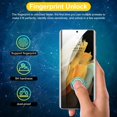 thumbnail image 4 of (2 Pack) Galaxy S21 Ultra Screen Protector, Fingerprint Unlock Support/Full Coverage/HD Glass Film/Tempered Glass Protector for Samsung Galaxy S21 Ultra 5G (6.8 Inch), 4 of 6