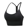 thumbnail image 3 of Ramiter Bras for Women Women's Sports Bra, Seamless Wirefree Zipper Padded Workout Gym Yoga Bras M,Black, 3 of 3
