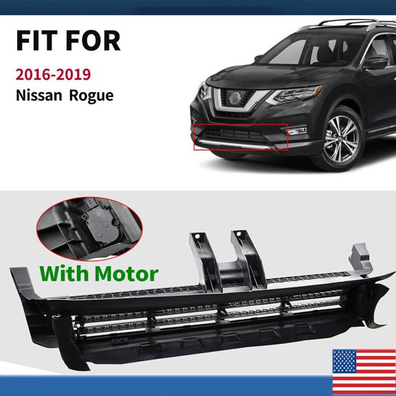 Active Grille Radiator Shutter w/Actuator For 2016-2019 Nissan Rogue