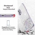 thumbnail image 5 of Compatible with Samsung A33 5G Case Clear Glitter Sparkly Cases Shockproof Samsung Galaxy A33 5G Phone Case Silicone Cute Slim Protective Case (Samsung A33 5G, Clear), 5 of 13