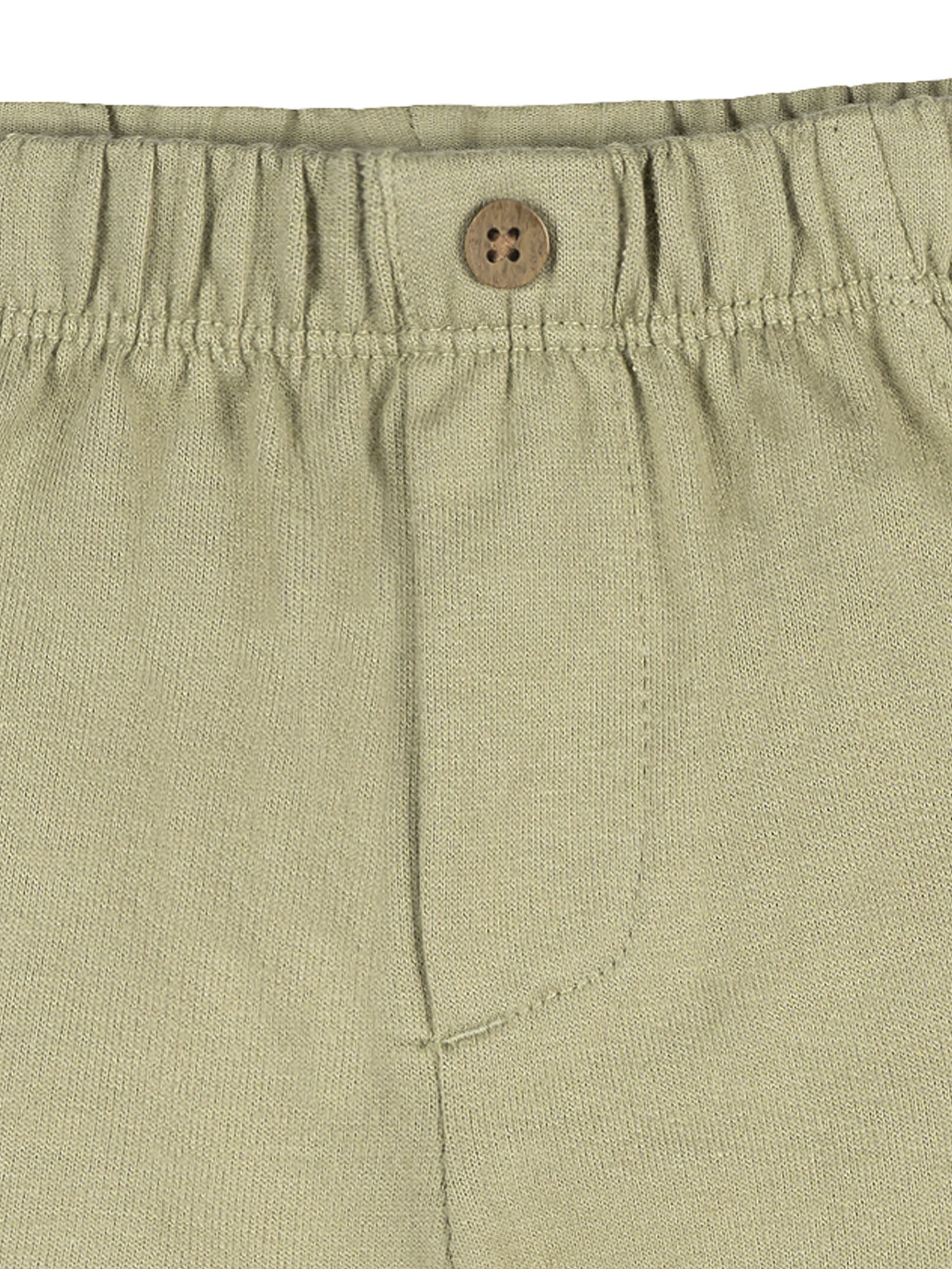 Modern Moments by Gerber Baby Boy Organic Shorts with Mock Pocket, Sizes 0/3 Months - 24 Months