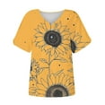 thumbnail image 4 of My Orders Lightweight Tops & Blouses Tshirts Shirts Graphic Vintage Plus Size Women Outfits Sets Tummy Control Cute Crop Tops for Women Sexy Short Sleeve Tunic Tops for Women 3Xl, 4 of 4