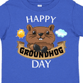thumbnail image 4 of Inktastic Happy Groundhog Day Cute Boys or Girls Toddler T-Shirt, 4 of 5