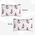 thumbnail image 2 of Zufioo Sea Horse And Corals1 Print Double-sided Plush Pillow Cover,Decorative Pillow Protector without Pillow Core, Suitable for Sofa, Bedroom, Car-14"x20", 2 of 6