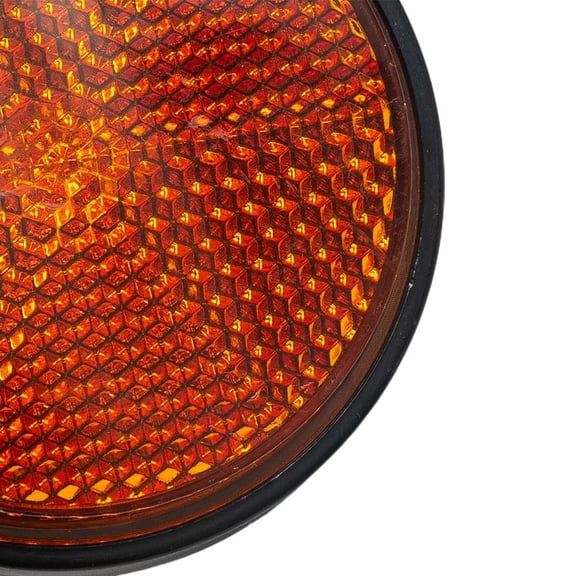 Tekuisi Circular Reflector Car Trucks Motorcycle Bi Cycle Night Reflector Reflective Refraction Light MOTO Lighting Parts for Traile