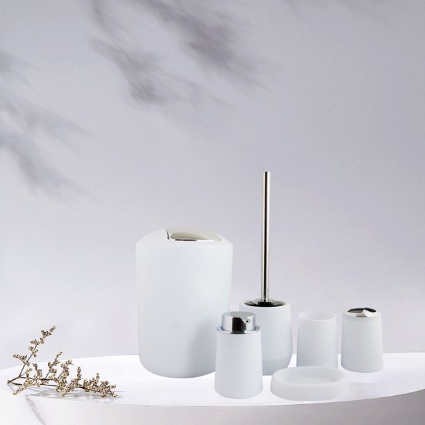 Juego de Accesorios de baño de 6 uds Baoblaze dispensador de jabón