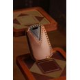thumbnail image 3 of Key Fob Cover Compatible with Chevrolet Equinox Camaro Cruze Malibu Impala Spark Trax Sonic Buick Lacrosse Encore Verano Regal Terrain Acadia Cowhide 5 Button Keychain Case Holder Protector,Brown, 3 of 9