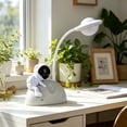 thumbnail image 1 of Linnome Creative Small Desk Lamp Astronaut Shaped LED Reading Eye Protection USB Bedside Night Light 11.02x4.72x2.76in, 1 of 6