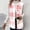 Pink, variant on Eltusu Women Fleece Vests, Soft Thermal Plaid Comfy Winter Jackets Gray Size S-2XL