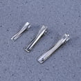 thumbnail image 1 of TABLZONE 30Ud Clips De De Inoxidable Con Pinza Aligátor Para Crear Accesorios Personalizados DIY, 1 of 6