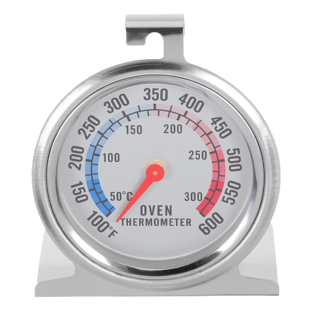 Raindrops Stainless Steel Oven Thermometer with Easy Read Dial for Accurate Temperature Measurement in Cooking