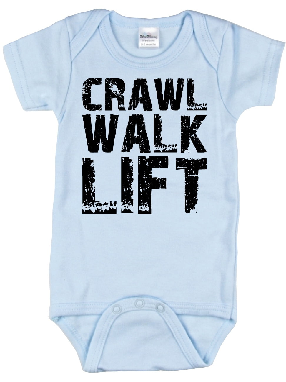 crawl walk fish onesie walmart