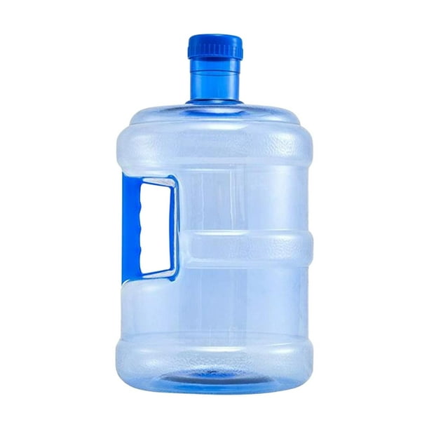 Contenedor de agua reutilizable con asa, portátil, cubo de almacenamiento de agua para 75 L