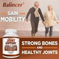 thumbnail image 4 of Balincer Joint Support Supplement, 1500mg Glucosamine & 1200mg Chondroitin, 120 Capsules, Supports Joint Mobility & Comfort, 4 of 8